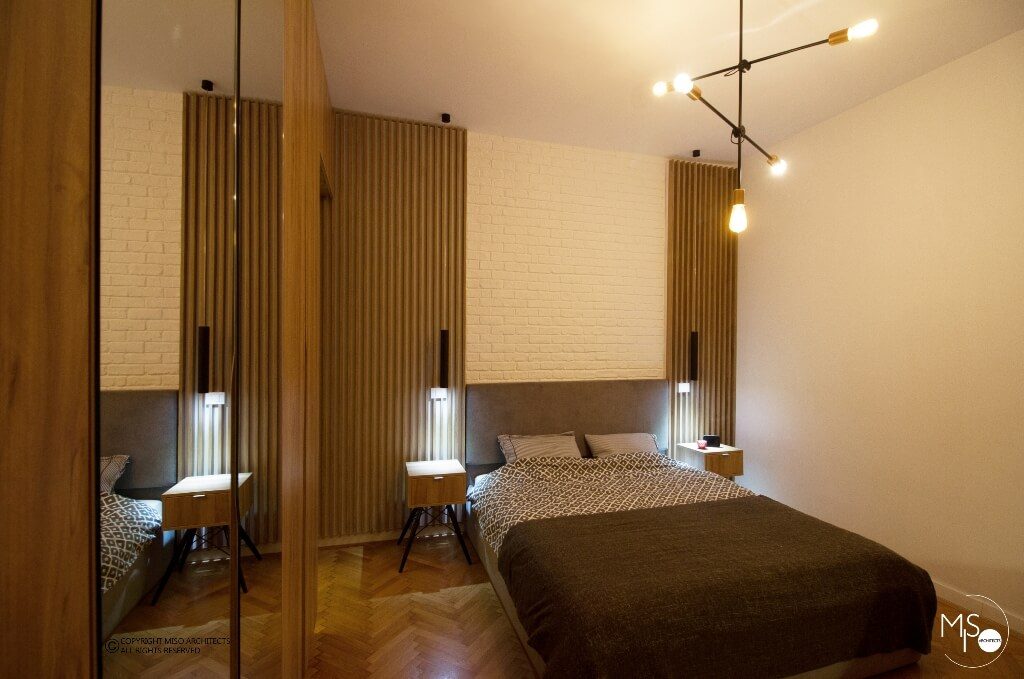 Miso Architects amenajare apartament 2 camere - dormitor (19)