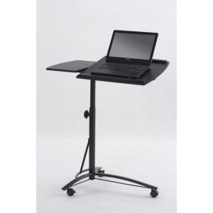 Birou laptop HM B14 ajustabil pe inaltime, metal si MDF