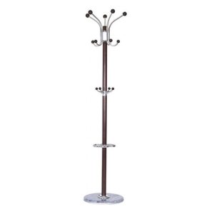 Cuier pom nuanta nuc SL CR39, structura metalica, baza ceramica, 15 agatatori