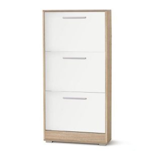 Dulap pantofi HM Lima ST1 stejar sonoma - alb