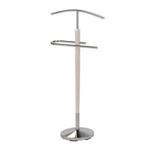 Portmantou cromat HM WU26 alb