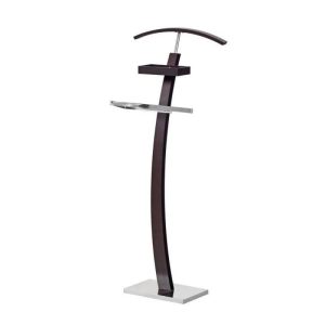 Portmantou wenge din lemn si metal cromat HM WU13