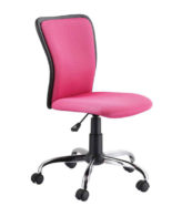 Scaun birou copii mesh SL Q099 roz
