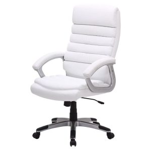 Scaun directorial SL Q087 alb