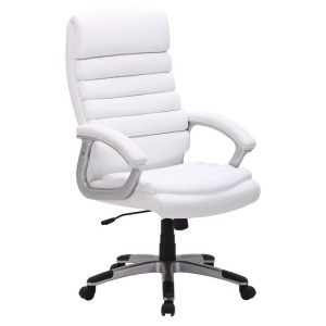 Scaun directorial SL Q087 alb