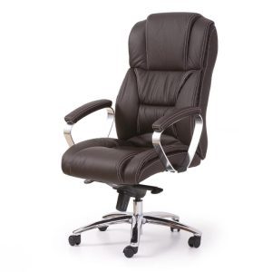 Scaun piele naturala HM Foster maro