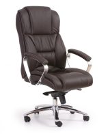 Scaun directorial piele naturala HM Foster maro