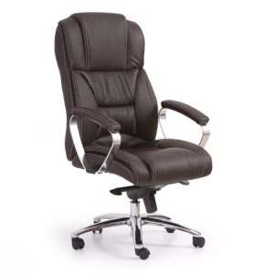 Scaun directorial piele naturala HM Foster maro