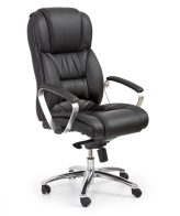 Scaun directorial piele naturala HM Foster negru