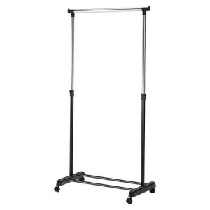 Stender haine cu inaltime reglabila HM WU8, suport incaltamine, 44x88x94-170 cm