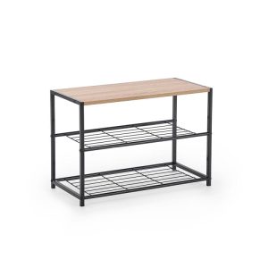 Raft pantofi HM Narvik ST1 stejar sonoma - negru