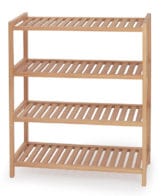 Raft pantofi din lemn HM ST8, 53X26X65 cm