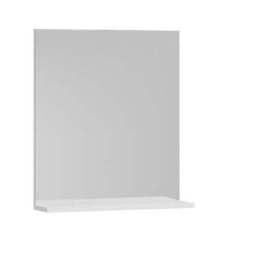 Oglinda baie cu polita BR0551 60 cm latime alb