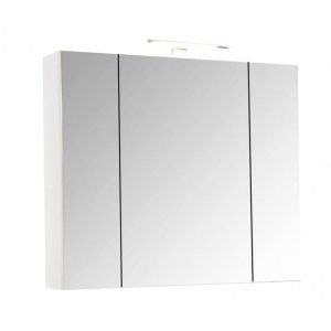 Set lavoar cu masca GN1531 si oglinda cu dulap Celine 80 cm latime