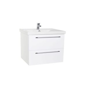 Set mobilier baie lavoar cu masca GN0541 si oglinda Celine, latime 60 cm