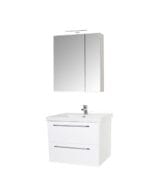 Set mobilier baie masca si lavoar GN0541 si oglinda Celine lungime 70 cm