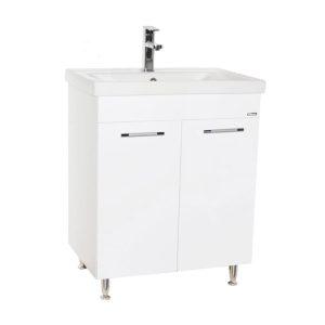 Set mobilier baie masca si lavoar GN0541 si oglinda GN5011 lungime 60 cm