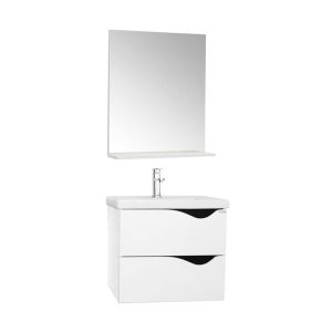 Set mobilier baie masca si lavoar GN0971 oglinda baie GN0551 lungime 60 cm