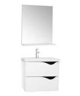 Set mobilier baie masca si lavoar GN0971 si Oglinda GN0551 latime 70 cm