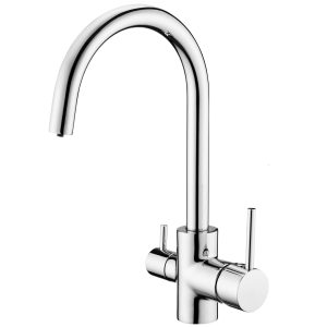 Baterie bucatarie cu conexiune pentru filtru de purificare a apei Deante BCH_064M