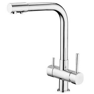 Baterie bucatarie cu conexiune pentru filtru de purificare a apei Deante BCH 065M