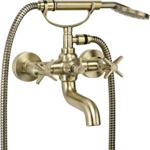 Baterie cada cu dus bronz Deante Temisto BQT_M11D