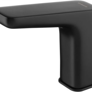 Baterie lavoar neagra cu senzor alimentare priza Deante Hiacynt BQH_N28V