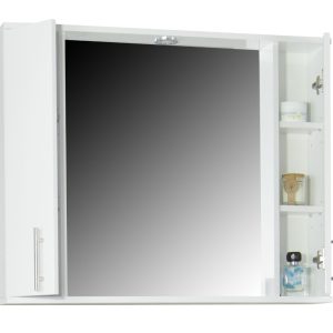 Oglinda baie cu dulapioare laterale GN0201, latime 80 cm