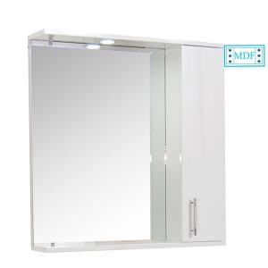 Oglinda baie cu dulapior lateral GN0201, latime 70 cm