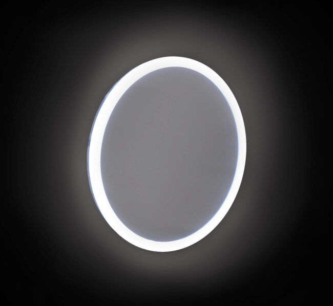 Oglinda machiaj cu LED magnetica Deante Round ADR_0821, cu aprindere prin atingere