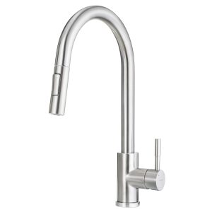 Baterie bucatarie inox Deante Lima BBM_F72M cu dus extractibil, 7 ani garantie