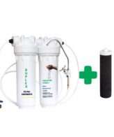 Pachet promo filtru de apa Aquator Family Duplex 5000-8000 l cu baterie proprie + rezerva filtranta