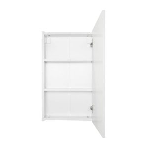 Dulap baie cu oglinda 50X68X14 cm, PAL, 2 rafturi interioare