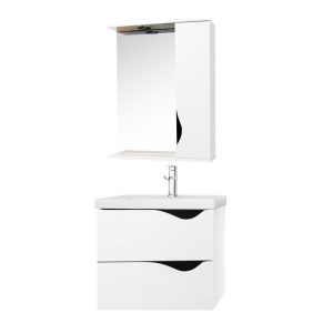 Set mobilier baie lavoar cu masca GN0971 si oglinda GN0971 lungime 60 cm