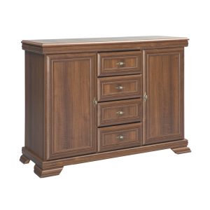 Comoda living VM3 din PAL nuanta nuc 128x46x97 cm