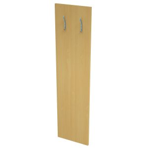 Cuier de perete vertical din PAL melaminat 120X30 cm, 2 agatatori triple, diferite nuante