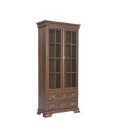 Vitrina living VMW2 din PAL nuanta nuc 88x40x193 cm