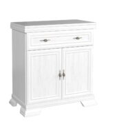 Comoda VM1 din PAL alb antichizat 88x46x97 cm