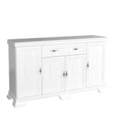 Comoda living VM4 din PAL alb antichizat 168x97x46 cm