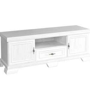 Comoda living VMT2 din PAL alb antichizat 158x46x59 cm