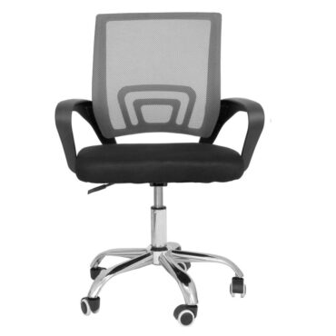 Scaun birou STAR C cu baza metal cromat si tapiterie mesh diferite culori, maxim 110 kg