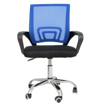 Scaun birou STAR C cu baza metal cromat si tapiterie mesh diferite culori, maxim 110 kg
