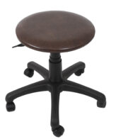Scaun laborator rotativ cu inaltime reglabila si tapiterie diferite culori