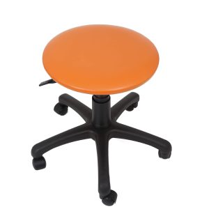 Scaun laborator rotativ cu inaltime reglabila si tapiterie diferite culori