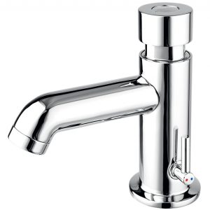 Baterie lavoar cu temporizator Ferro Presstige II, control debit si temperatura apa