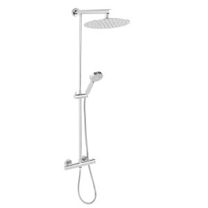 Coloana dus Ferro Trevi NP75-TRV7U cu baterie termostatata finisaj crom