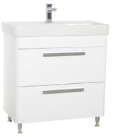 Set Lavoar cu Masca din MDF cu 2 sertare BR1501, 80x44x85 cm