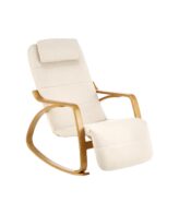 Balansoar HM Prime cu cadru lemn si tapiterie stofa