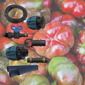 Kit irigare prin picurare pentru gogosani suprafata 10X10 m