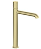 Baterie lavoar inalta Deante Silia Hexa BHS_R20K finisaj auriu periat, montaj pe blat, garantie 7 ani
